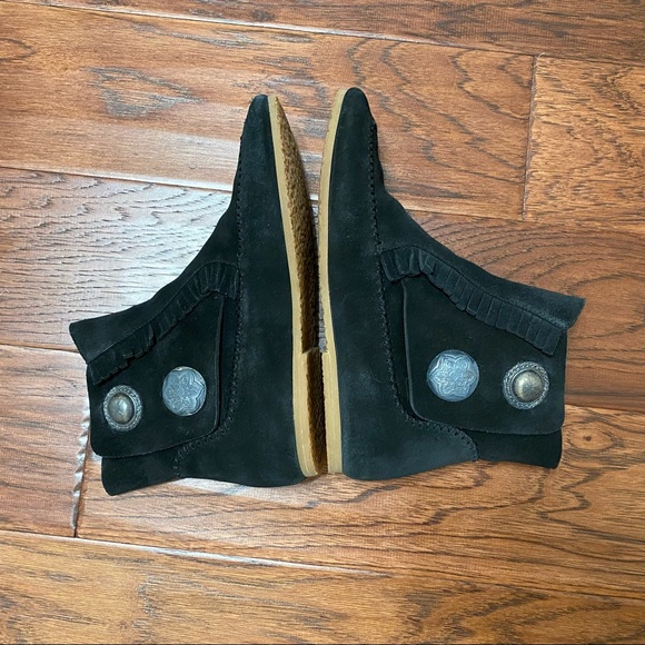 Giuseppe Zanotti Dalila Suede Fringe Boots - Picture 5 of 14